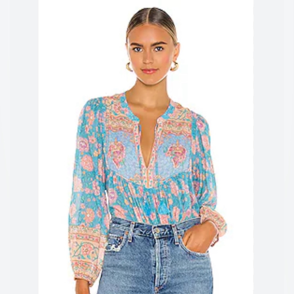 SPELL Love Story Blouse BNWT Size Small